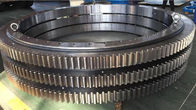 Composants usinés par précision de commande numérique par ordinateur de TUV 0.1mm pour l'aléseuse de tunnel, Ring Bearing With External Gear de pivotement